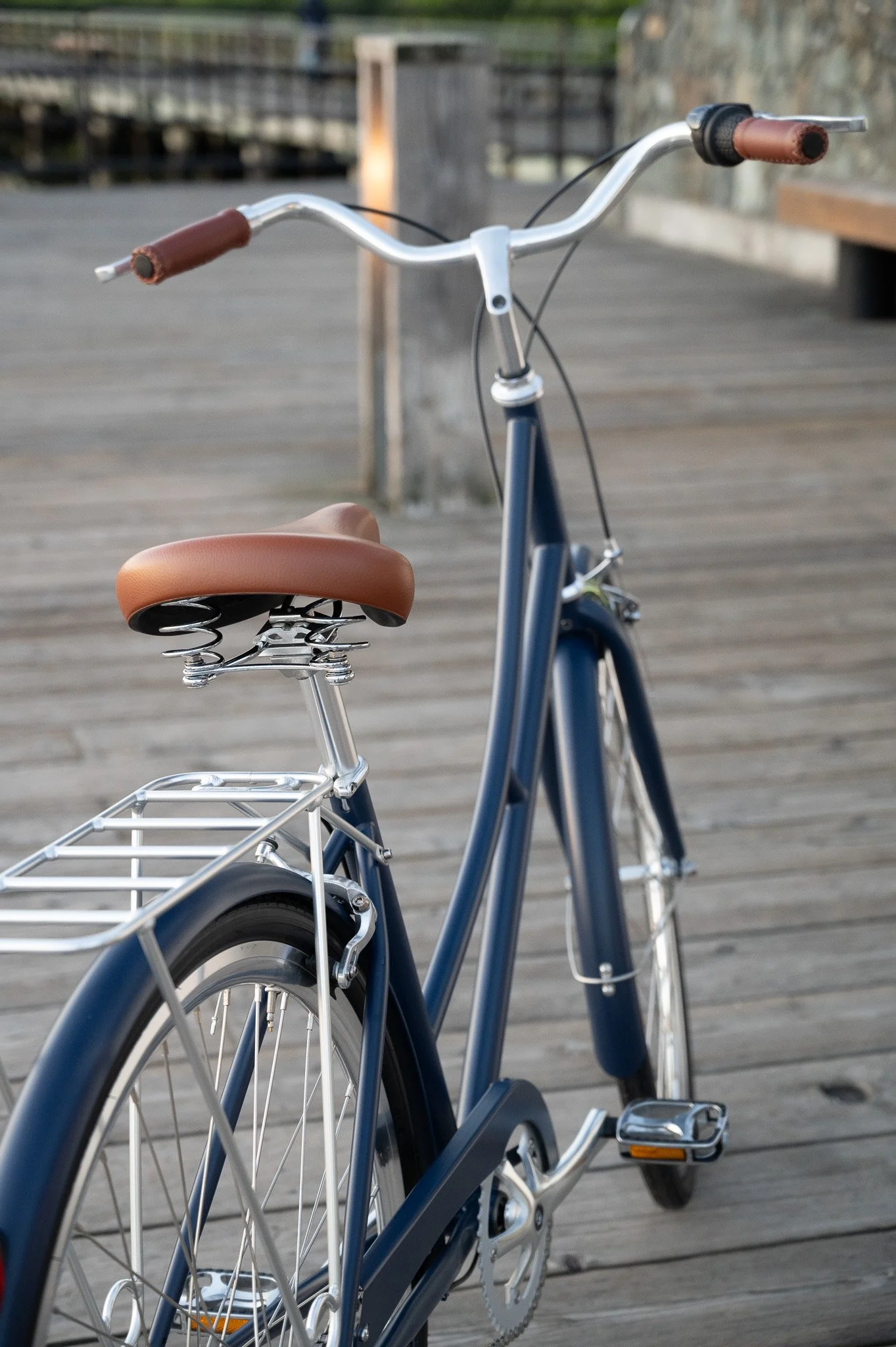 Step-Through Bike (Blue) — Lochside Cycles